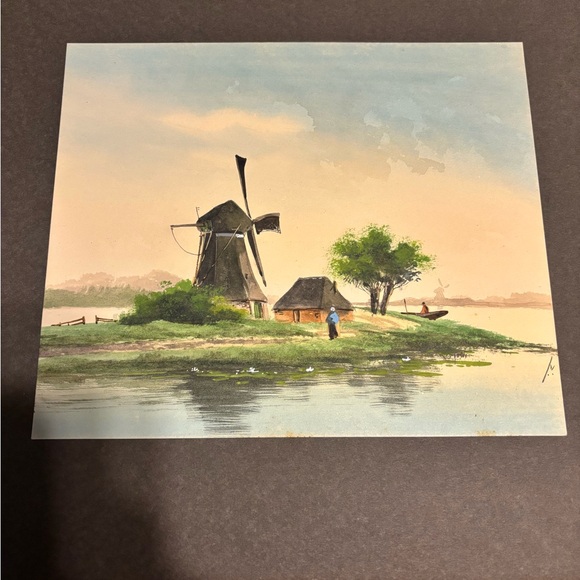 Lovely windmill print - Picture 2 of 6